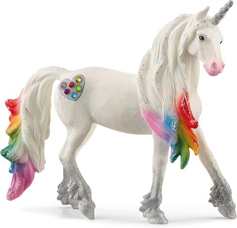 Schleich bayala, Unicorn Toys for Girls and Boys Rainbow Love Unicorn Foal with Rainbow Mane and Tail, Ages 5+ in Saudi Arabia