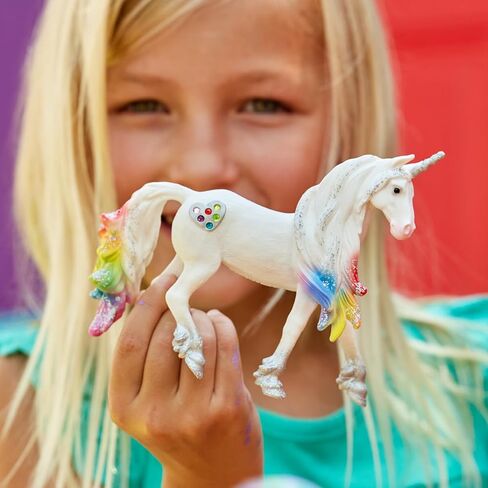 Schleich bayala, Unicorn Toys for Girls and Boys Rainbow Love Unicorn Foal with Rainbow Mane and Tail, Ages 5+ in Saudi Arabia