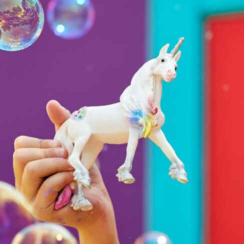 Schleich bayala, Unicorn Toys for Girls and Boys Rainbow Love Unicorn Foal with Rainbow Mane and Tail, Ages 5+ in Saudi Arabia