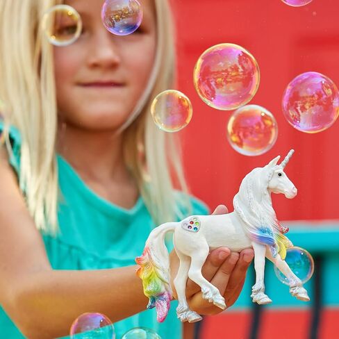 Schleich bayala, Unicorn Toys for Girls and Boys Rainbow Love Unicorn Foal with Rainbow Mane and Tail, Ages 5+ in Saudi Arabia