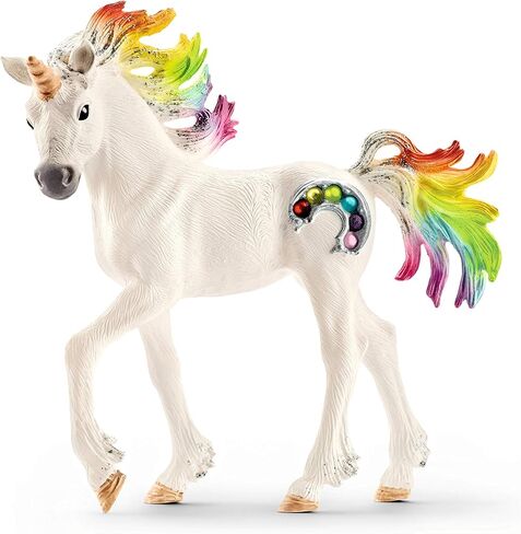 Schleich bayala, Unicorn Toys for Girls and Boys Rainbow Love Unicorn Foal with Rainbow Mane and Tail, Ages 5+ in Saudi Arabia