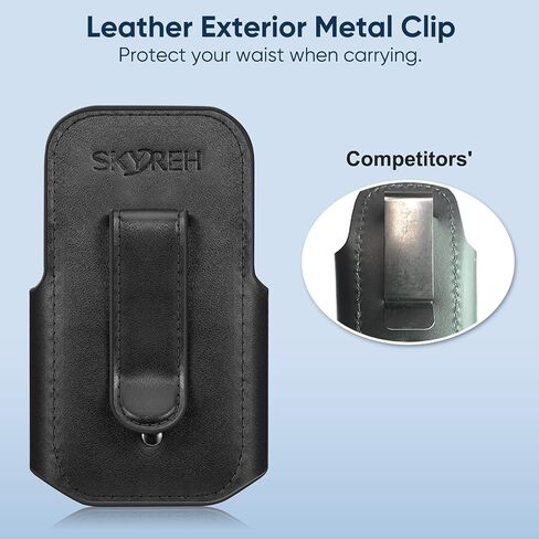 Stethoscope Holder Clip, Premium Leather Stethoscope Hip Holder Lightweight Portable Holster for Physicians, Nurses, EMT, Medical Nursing Students,for 3M Littmann & Most Stethoscope (Rose Gold) in Saudi Arabia