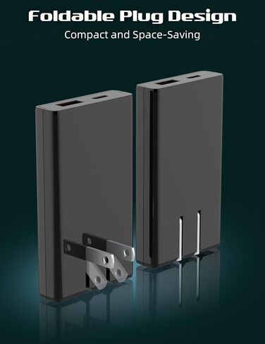 USB C Charger Block 65W, Type C Charger Fast Charging, PD PPS GaN Charger with Foldable Plug, Compact Wall Charger Power Adapter for MacBook Pro/Air, Galaxy S22/S20, iPad Pro, iPhone 15/Pro in Saudi Arabia