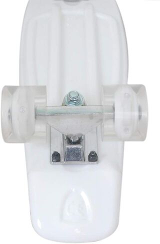 لوح تزلج مقاس 22 بوصة، لوح تزلج صغير كامل طراز ريترو مع عجلات مضيئة ملونة للأطفال والأولاد والبنات والمبتدئين والشباب والمراهقين والبالغين in Kuwait