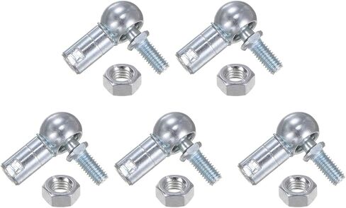 5 Pcs CS13 Angle Ball Joint - [M8 Left Hand Thread] A3 Steel Ball Socket Universal Joints for Automotive, Hinged Door in Saudi Arabia