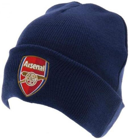 Arsenal FC Crest Knitted Turn Up Hat in Kuwait
