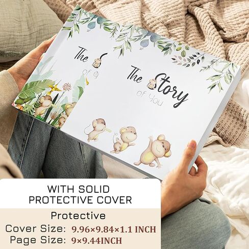 Baby Memory Book for Boy or Girl A Milestone Book for Record Every Event of Growth from 0 to 5 Years Old Keepsake Collection Personalized Gifts in Kuwait