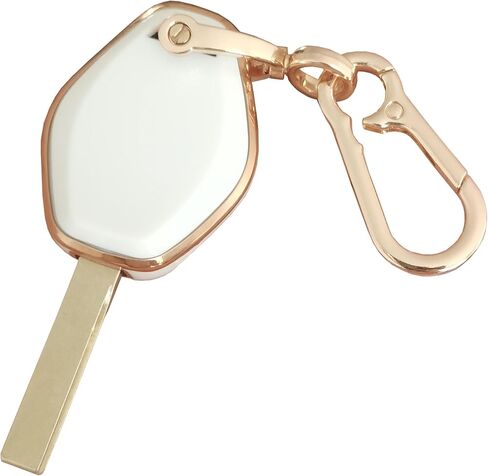 لغطاء مفتاح BMW Key Fob للدخول بدون مفتاح للتحكم عن بعد مع سلسلة مفاتيح تناسب BMW 3 5 7 Series M3 M5 M6 X3 X5 Z3 Z4 Z8 LX8FZV (لسيارات BMW B، أبيض) in Kuwait