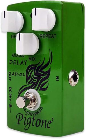 Overdrive Distortion Guitar Effect Pedal DC 9V Analog True Bypass PP-33 in Kuwait