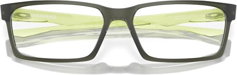 Oakley Men's OX8060 Overhead Rectangular Prescription Eyewear Frames, Matte Olive Ink/Demo Lens, 59 mm in Saudi Arabia
