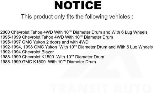 Rear Brake Drums Pair For Honda Civic Accord CR-V Fit K8-101844 in Saudi Arabia