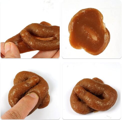 6 قطع من براز الكلب المزيف، ألعاب عائمة مبتكرة لحفلات الهالوين، لوازم حفلات الهالوين، ألعاب صعبة مزحة، دعائم مزحة مع أكياس برباط، 6 أشكال مختلفة in Kuwait