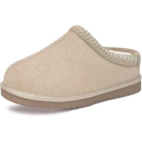 أطفال النعال الأولاد الفتيات يسد شبشب فو فو فرو ناعم على جلد الغزال دافئ شتاء منزل أحذية مريحة مضادة للانزلاق البغال في الهواء الطلق in Kuwait