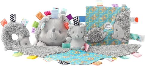 Taggies Taggies Heather Hedgehog Squeeze & Squeak Soft Toy in Saudi Arabia