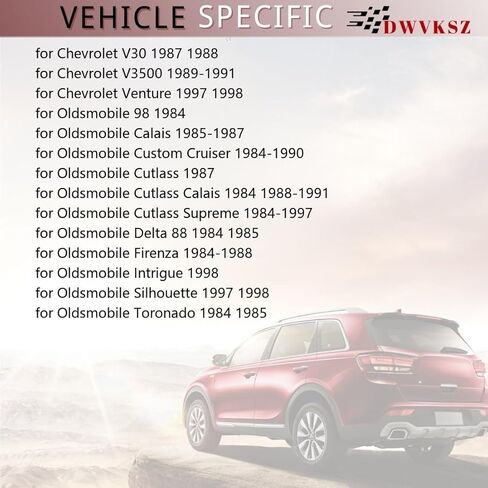 1x Vacuum Reservoir يستبدل# 14056624 ، 15-72234 لـ Chevrolet Lumina 3.8L 1998 1999 ، لـ R3500 6.2L 1989 1990 ، لـ S10 Blazer 1.9L 1984 ، لـ S10 Blazer 2.0L 1984 in Kuwait