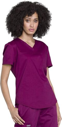 Scrub Scrub Cherokee Women Set V-Neck O.R Top WW657 Natural Rise Jogger Scrub Pant مع حزام مرن WW011 in Saudi Arabia
