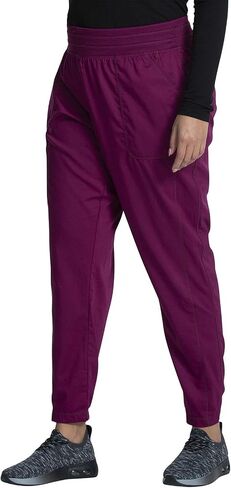 Scrub Scrub Cherokee Women Set V-Neck O.R Top WW657 Natural Rise Jogger Scrub Pant مع حزام مرن WW011 in Saudi Arabia
