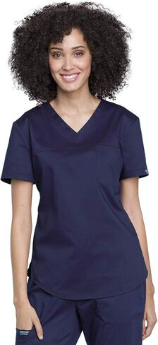 Scrub Scrub Cherokee Women Set V-Neck O.R Top WW657 Natural Rise Jogger Scrub Pant مع حزام مرن WW011 in Saudi Arabia