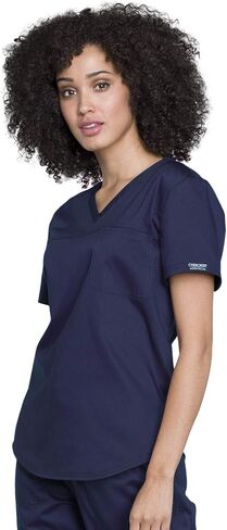 Scrub Scrub Cherokee Women Set V-Neck O.R Top WW657 Natural Rise Jogger Scrub Pant مع حزام مرن WW011 in Saudi Arabia