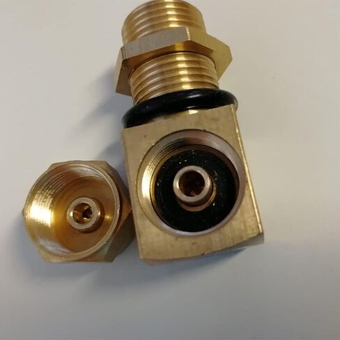 1pcs 1/4 "3/8" 1/2 "مؤشر مستوى زيت النحاس الذكري من المقياس اثنين من النافذة الزجاج in Saudi Arabia