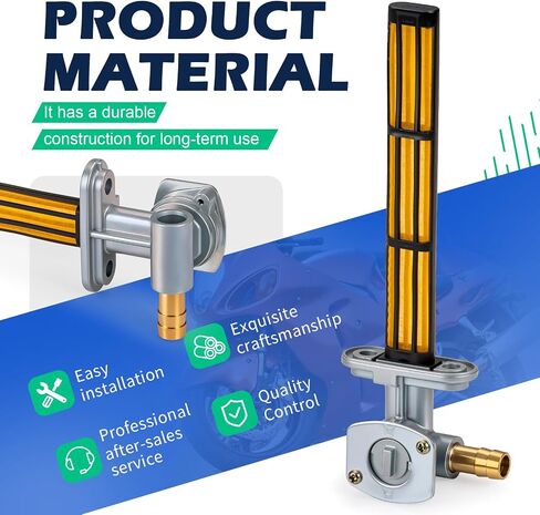 FUEL PETCOCK مغلق صمام مع سوزوكي هايابوسا 1300 GSX1300R 1999-2003 44300-24F03 44300-24F04 in Saudi Arabia