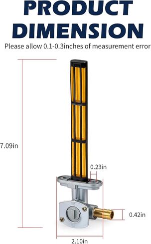 FUEL PETCOCK مغلق صمام مع سوزوكي هايابوسا 1300 GSX1300R 1999-2003 44300-24F03 44300-24F04 in Saudi Arabia