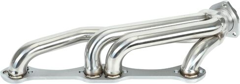 Sliver Stainless Steel Exhaust Header for Small Block Blazer S10 S15 2WD 283 302 305 307 327 350 400 in Saudi Arabia