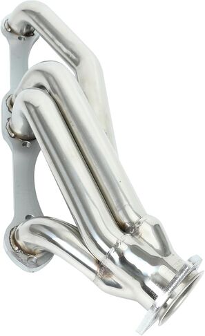 Sliver Stainless Steel Exhaust Header for Small Block Blazer S10 S15 2WD 283 302 305 307 327 350 400 in Saudi Arabia
