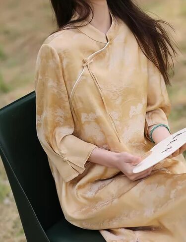 النساء الحديث Cheongsam maxi الفستان المسائي in Kuwait