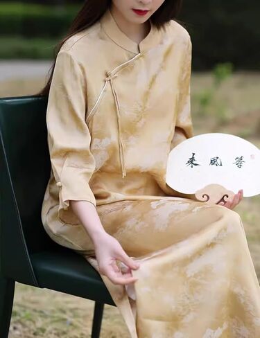 النساء الحديث Cheongsam maxi الفستان المسائي in Kuwait