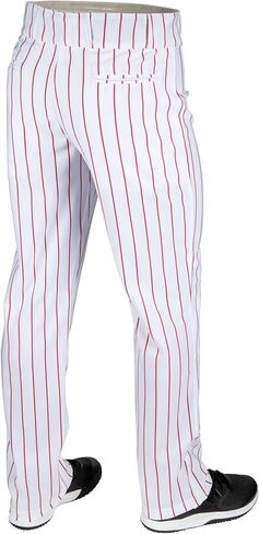 CHAMPRO Men's Triple Crown 2.0 Open Bottom Baseball Pants with Pinstripes in Saudi Arabia