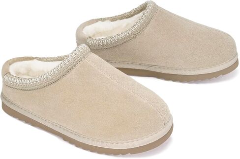 أطفال النعال الأولاد الفتيات يسد شبشب فو فو فرو ناعم على جلد الغزال دافئ شتاء منزل أحذية مريحة مضادة للانزلاق البغال في الهواء الطلق in Kuwait