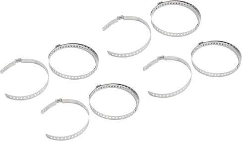 24Pcs CV Boot Clamp Kit, Stainless Steel Joint Bands, Drive Axle Shaft Crimp Clamps for ATV, UTV, and Other Vehicles, 304 Stainless Steel with in Kuwait