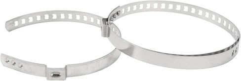 24Pcs CV Boot Clamp Kit, Stainless Steel Joint Bands, Drive Axle Shaft Crimp Clamps for ATV, UTV, and Other Vehicles, 304 Stainless Steel with in Kuwait