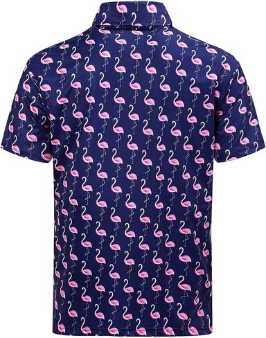 World World Mens Golf Shirt Moisture Wicking Polo Short Sleeve Performan in Saudi Arabia