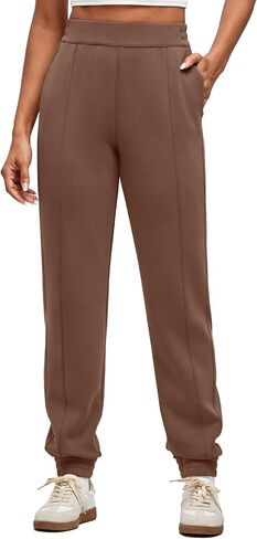 G4Free Smoofit Modal Soft Women's Joggers Track Pants Tapered Leg Casual Scrub Sweatpants with Side Pockets in Saudi Arabia