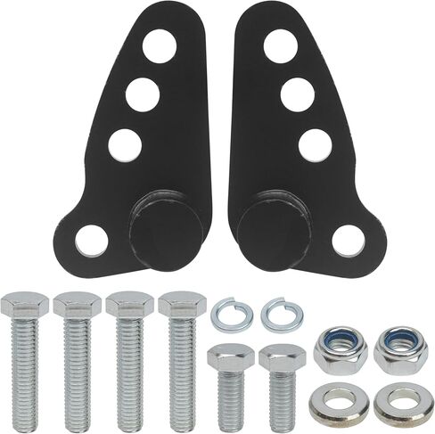 1"-3" Rear Lowering Kit Fit for Street Glide 2002-2016 Motorcycle, for Harley Davidson Standards Road King Electra Glide Ultra Classic Touring Bikes 2002-2016 with Hard Saddlebags Only, Adjustable in Kuwait