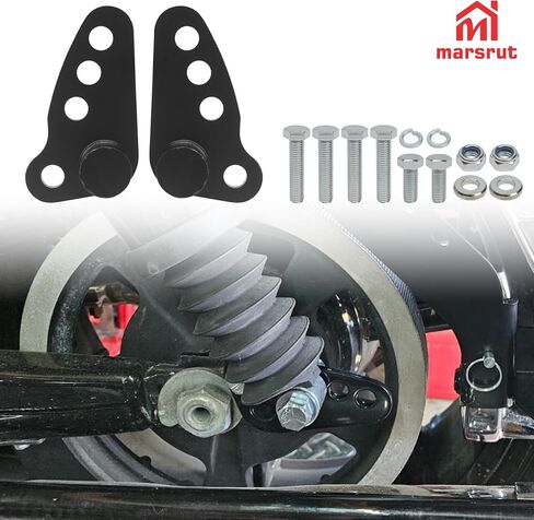 1"-3" Rear Lowering Kit Fit for Street Glide 2002-2016 Motorcycle, for Harley Davidson Standards Road King Electra Glide Ultra Classic Touring Bikes 2002-2016 with Hard Saddlebags Only, Adjustable in Kuwait