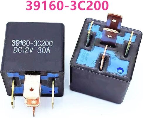 1pc 39160-3C200 Car 5-Pin 12v30a Air Conditioning Fan Relay Meachlay Relay in Saudi Arabia
