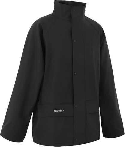 Rain Suit For Men & Women Waterproof Heavy Duty Rain Gear Reflective Jacket for Fishing Outdoor Work Raincoats in Saudi Arabia