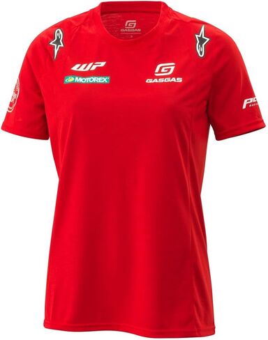 KTM Gasgas Women Team Tee Medium 3GG230031803 Red in Kuwait