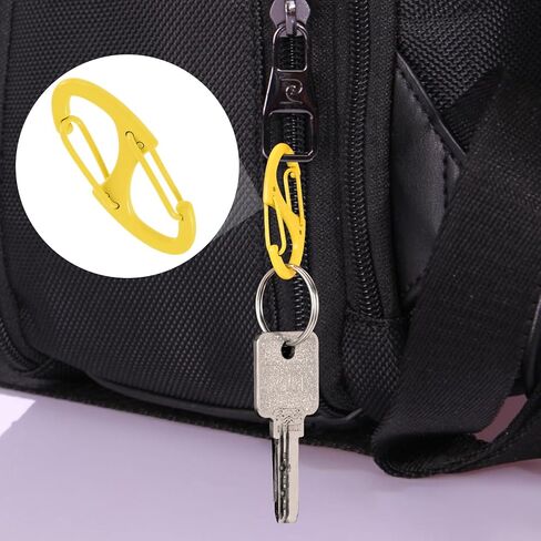 8 PCS ZIPPER مقاطع مكافحة السرقة ، السوستة الفتحة المزدوجة السحابات سحب الاستبدال ، أقفال السوستة لحقائب الظهر ، التخييم ، حقائب (Silver+Black) in Saudi Arabia
