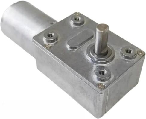 DC Worm Gear Motor ، علبة تروس معدنية ، مخفض توربو عالي عكس عزم الدوران ، 6V 12V 24V ، السرعة القابلة للتعديل ، الطراز 4632-370 (24V 23RPM) in Saudi Arabia