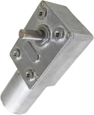 DC Worm Gear Motor ، علبة تروس معدنية ، مخفض توربو عالي عكس عزم الدوران ، 6V 12V 24V ، السرعة القابلة للتعديل ، الطراز 4632-370 (24V 23RPM) in Saudi Arabia