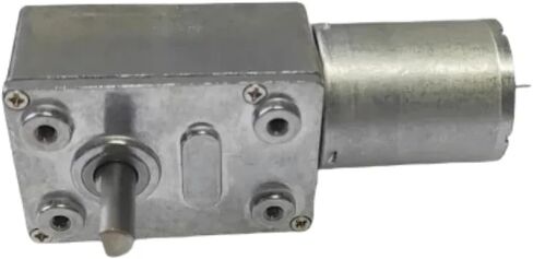DC Worm Gear Motor ، علبة تروس معدنية ، مخفض توربو عالي عكس عزم الدوران ، 6V 12V 24V ، السرعة القابلة للتعديل ، الطراز 4632-370 (24V 23RPM) in Saudi Arabia