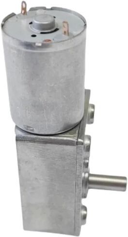 DC Worm Gear Motor ، علبة تروس معدنية ، مخفض توربو عالي عكس عزم الدوران ، 6V 12V 24V ، السرعة القابلة للتعديل ، الطراز 4632-370 (24V 23RPM) in Saudi Arabia