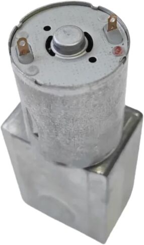 DC Worm Gear Motor ، علبة تروس معدنية ، مخفض توربو عالي عكس عزم الدوران ، 6V 12V 24V ، السرعة القابلة للتعديل ، الطراز 4632-370 (24V 23RPM) in Saudi Arabia