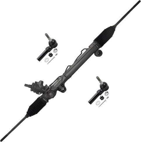 Detroit Axle - Rack and Pinion Kit for Buick Century Lacrosse regal Chevy Impala Monte Grand Prix ، 1 Power Steering Rack & Pinion Assembly 2 Front Outer Rod Rod Breplication in Saudi Arabia