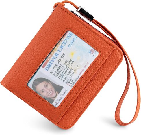 محفظة صغيرة للنساء ، صاحب بطاقة ائتمان RFID من الجلد الأصلي محفظة محفظة من محفظة عملة معدنية in Saudi Arabia