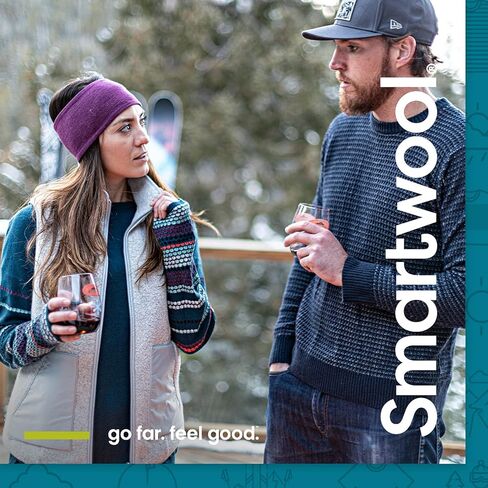 Smartwool Edgewood Boyfriend Crew Sweater Almond Donegal SM in Saudi Arabia